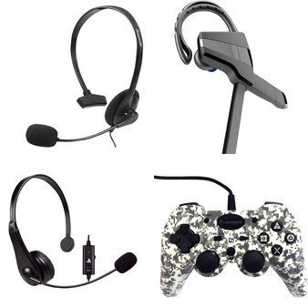 Pallet – 508 Pcs – Video Game Accessories – Customer Returns – Onn, Nyko, Activision, Snakebyte