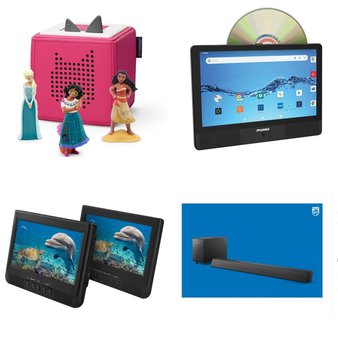 Pallet – 21 Pcs – Speakers, DVD & Blu-ray Players, Portable Speakers – Customer Returns – Philips, Onn, tonies, SYLVANIA