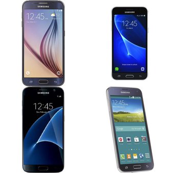 46 Pcs – Samsung Smartphones – Tested Not Working – Models: SM-S820L, SM-J320AZACATT, STSAS903VCPWP, SM-J320VLPP