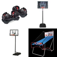 Pallet - 6 Pcs - Outdoor Sports, Unsorted, Game Room, Exercise & Fitness - Customer Returns - Little Tikes, EastPoint, Bowflex, Lifetime