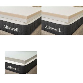 Pallet – 4 Pcs – Covers, Mattress Pads & Toppers – Customer Returns – Allswell
