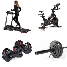 Pallet - 7 Pcs - Exercise & Fitness, Outdoor Sports, Game Room - Customer Returns - LIFETIME PRODUCTS, CAP Barbell, Bowflex, Fuel Pureformance