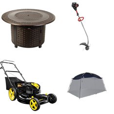 Pallet - 13 Pcs - Other, Camping & Hiking, Mowers, Unsorted - Customer Returns - Ozark Trail, Brute, Hyper Tough, Fire Sense