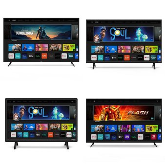 72 Pcs – LED/LCD TVs – Refurbished (GRADE A, GRADE B) – VIZIO, Samsung, LG, Sony