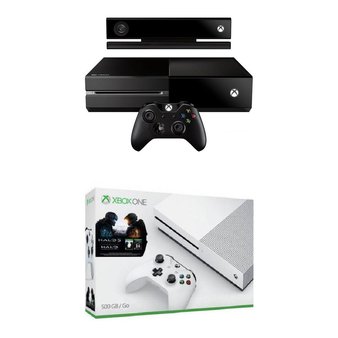 11 Pcs – Microsoft Xbox One Consoles – Refurbished (GRADE A, GRADE B) – Models: 7UV-00015, ZQ9-00041