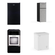 Pallet - 11 Pcs - Refrigerators, Pressure Washers, Freezers - Customer Returns - Frigidaire, Galanz, Hyper Tough, HISENSE