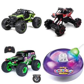 Pallet – 30 Pcs – Vehicles, Trains & RC, Not Powered – Customer Returns – New Bright, Adventure Force, Monster Jam, Hyper Bicycles