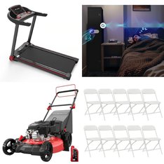 Pallet - 6 Pcs - Patio, Mowers, Exercise & Fitness, Shooting - Customer Returns - ROWHY, PowerSmart, Costway, Bigfeliz