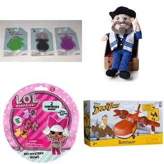 150 Pcs – Toys – New – Retail Ready – NECA, Learning Resources, Bullseyes Playground, L.O.L. Surprise!