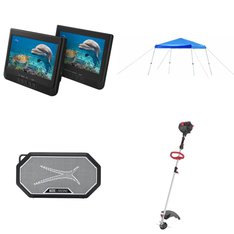 12 Pallets - 177 Pcs - DVD & Blu-ray Players, Portable Speakers, Vehicles, Camping & Hiking - Untested Customer Returns CL
