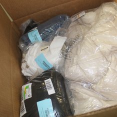 1 Parcel Box - 36 Pcs - Like New and New Apparel - Jeans, Pants & Shorts, Dress Shirts, Dresses & Skirts - JC Penney