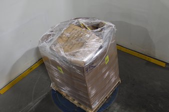 3 Pallets – 128 Pcs – New Arts & Crafts, Sheets, Pillowcases & Bed Skirts, Decor, Power Tools – New and New Damaged Box – Walmart