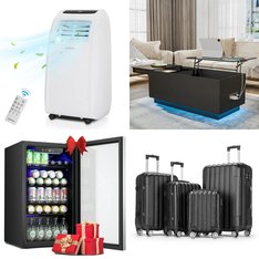 Pallet – 12 Pcs – Luggage, Living Room, Vacuums, Refrigerators – Customer Returns – Ktaxon, Zimtown, Hommpa, INSE