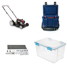 Pallet - 31 Pcs - Storage & Organization, Camping & Hiking, Mowers - Overstock - Sterilite, Rubbermaid