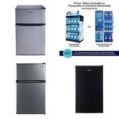 Pallet – 9 Pcs – Refrigerators, Bar Refrigerators & Water Coolers – Customer Returns – Galanz, Arctic King, Primo International, Primo