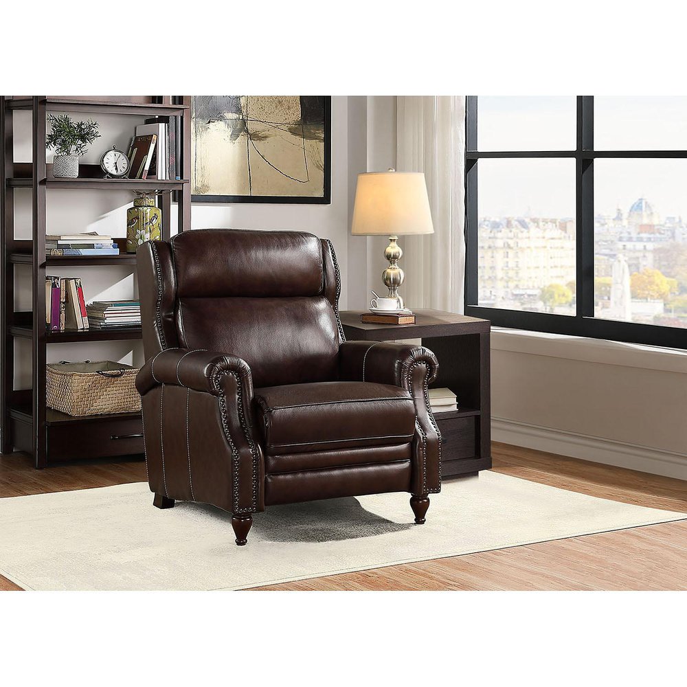 Member's mark outlet macey leather recliner