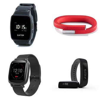 12 Pcs – Smart Watches & Fitness Trackers – Refurbished (GRADE A, GRADE B) – Precise Innovation; LLC, 3Plus, iFit, Jawbone
