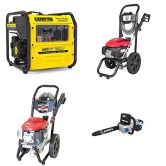 Pallet - 13 Pcs - Pressure Washers, Power Tools, Generators, Unsorted - Customer Returns - Simpson, Hyper Tough, Black Max, Champion Power Equipment