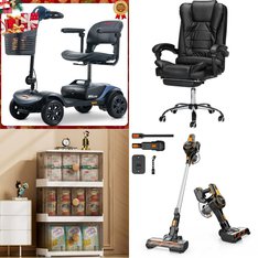 Pallet - 10 Pcs - Vacuums, Office, Living Room, Storage & Organization - Customer Returns - INSE, BestMassage, Dextrus, Karramlili