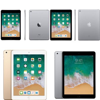 13 Pcs – Apple iPads – Refurbished (GRADE B – Original Box) – Models: MR7F2LL/A, MPGT2LL/A, MP2F2LL/A, 3A857LL/A – Tablets