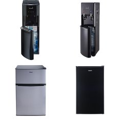 Pallet - 7 Pcs - Bar Refrigerators & Water Coolers, Refrigerators - Customer Returns - Primo Water, Galanz, Primo