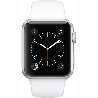 80 Pcs – Apple Watch Gen 2 Series 1 38mm Silver Aluminum – White Sport Band MNNG2LL/A – Refurbished (GRADE A – Original Box) – Smartwatches