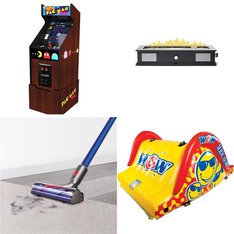 Pallet - 16 Pcs - Decor, Fireplaces, Automotive Accessories, Game Room - Damaged / Missing Parts / Tested NOT WORKING - Wallbeyond, EverStart, Keurig, ARCADE1up