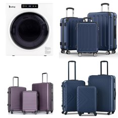 Pallet - 10 Pcs - Luggage, Decor, Laundry, Backpacks, Bags, Wallets & Accessories - Customer Returns - Travelhouse, Sunbee, DR.Planzen, Ktaxon