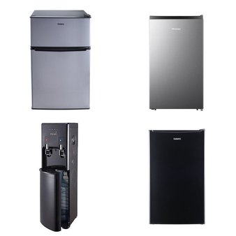 Pallet – 8 Pcs – Bar Refrigerators & Water Coolers, Refrigerators – Customer Returns – Galanz, HISENSE, Primo