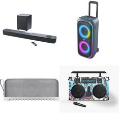 Pallet - 15 Pcs - Speakers, Accessories, Portable Speakers, Boombox - Customer Returns - Onn, VIZIO, Sanus VuePoint, Jabra