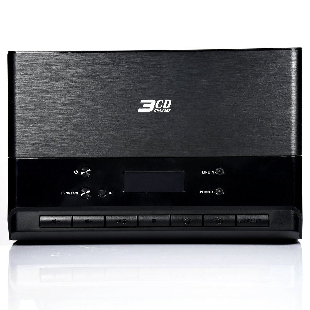 Blackweb Bwa17aa010 3 Cd Changing Stereo System Built In Bluetooth Refurbished Directliquidation