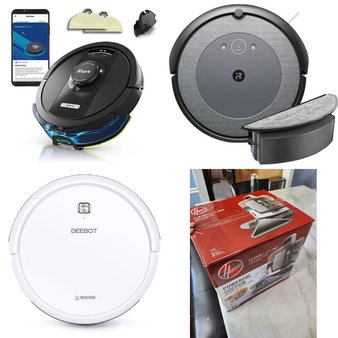 Pallet – 15 Pcs – Vacuums, Unsorted – Customer Returns – Bissell, Shark, iRobot, Hoover