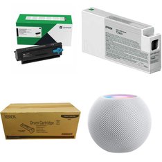 Pallet - 76 Pcs - Ink, Toner, Accessories & Supplies, Cordless / Corded Phones - Open Box Customer Returns - Green Project, EPSON, Canon, VTECH