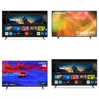 72 Pcs – LED/LCD TVs – Refurbished (GRADE A, GRADE B) – VIZIO, Samsung, LG, Onn