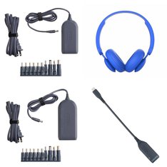 Pallet - 414 Pcs - Other, Power Adapters & Chargers, Over Ear Headphones, Keyboards & Mice - Customer Returns - Onn, onn., Waloo, Withit