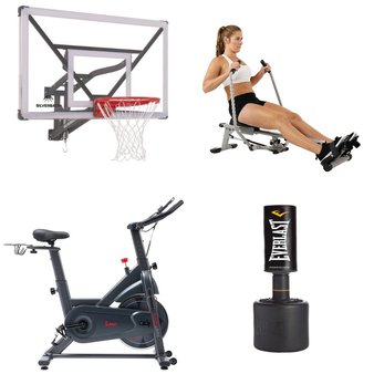 Pallet – 6 Pcs – Exercise & Fitness, Outdoor Sports, Massagers & Spa – Customer Returns – Sunny Health & Fitness, Everlast, Athletic Works, Silverback