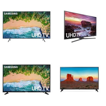 5 Pcs – LED/LCD TVs (46″ – 55″) – Refurbished (GRADE C) – Samsung, MAGNAVOX, LG