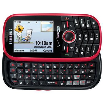 31 Pcs – Brand New Samsung Intensity II SCH-U460 Cell Phone (Verizon) – Red (Activated)
