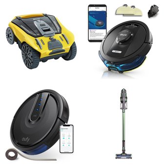 Pallet – 30 Pcs – Vacuums, Pools & Water Fun – Customer Returns – Shark, Hoover, Eufy, POOLELF