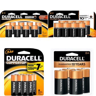 Pallet – 1653 Pcs – Batteries – Customer Returns – DURACELL, ENERGIZER, P&G, Eveready Battery Company, Inc.