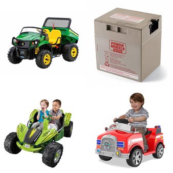 Pallet – 4 Pcs – Vehicles – Customer Returns – Fisher-Price, Peg Perego, Paw Patrol