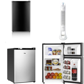 1 Pallet – 10 Pcs – Bar Refrigerators & Water Coolers – Customer Returns – HISENSE