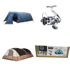 Pallet - 37 Pcs - Camping & Hiking, Power Tools, Optics / Binoculars, Fishing & Wildlife - Customer Returns - Coleman, Hyper Tough, Ozark Trail, National Geographic