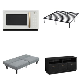 Pallet – 9 Pcs – Bedroom, Microwaves, Living Room, TV Stands, Wall Mounts & Entertainment Centers – Overstock – Mainstays