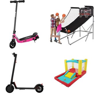 Pallet – 14 Pcs – Powered, Not Powered, Vehicles, Trains & RC, Outdoor Play – Customer Returns – Razor, Jetson, GOTRAX, Manhattan Toy