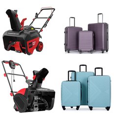 Pallet - 16 Pcs - Luggage, Snow Removal, Backpacks, Bags, Wallets & Accessories, Humidifiers / De-Humidifiers - Customer Returns - Travelhouse, PowerSmart, Zimtown, Membrane Solutions