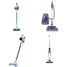 CLEARANCE! 2 Pallets – 49 Pcs – Vacuums – Customer Returns – Hart, Tineco, Hoover, Kenmore