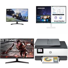 Pallet - 21 Pcs - Monitors, Inkjet, All-In-One - Customer Returns - Samsung, Canon, HP, Onn