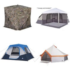 Pallet - 8 Pcs - Camping & Hiking, Hunting - Customer Returns - Ozark Trail, Wildgame Innovations - BA Products, Rhino