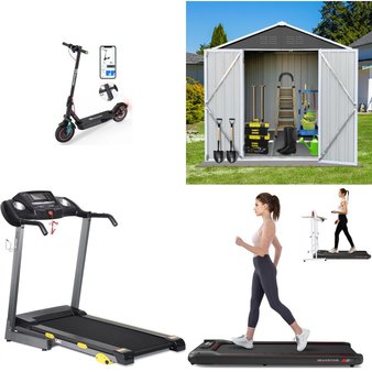Pallet – 8 Pcs – Vehicles, Exercise & Fitness, Powered, Unsorted – Customer Returns – EVERCROSS, UHOMEPRO, TOKTOO, iFanze